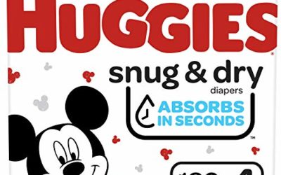 Huggies Snug & Dry Baby Diapers, Size 4, 180 Ct, One Month Supply