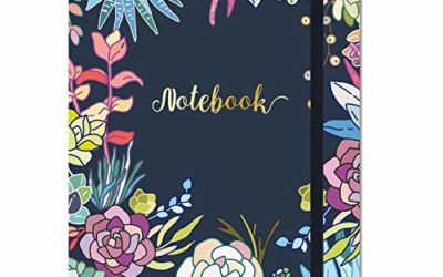 Ruled Notebook Journal – Lined Journal, 8.4" X 5.8", Hardcover, Page Mark, Thick Back Pocket, Lay Flat 360° to Write Easy with Premium Paper, Ruled Journal, Perfect for School, Office & Home