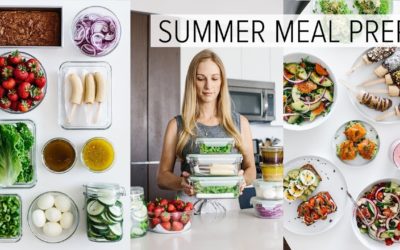 MEAL PREP for SUMMER | light & fresh recipes + PDF guide