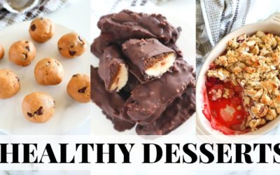 HEALTHY SUMMER DESSERTS: easy vegan dessert recipes