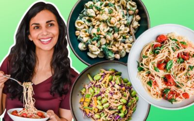 VEGAN PASTA RECIPES PERFECT FOR SUMMER | 15-minute recipes