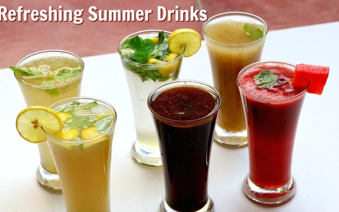 6 तरीके के फ्रेश ड्रिंक गर्मियों के लिए | 6 Refreshing Summer Drinks | Summer Drink | kabitasKitchen