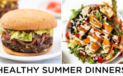 EASY SUMMER DINNER RECIPES ‣‣ vegan & gluten-free