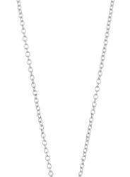 Platinum-Plated Sterling Silver Trillion-Shape Solitaire Pendant Neckalce made with Swarovski Zirconia, 16"