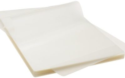 AmazonBasics Letter Size Sheets Laminating Pouches 9 x 11.5in, 100-pack