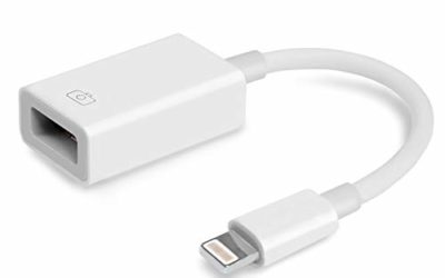 FA-STAR USB Camera Adapter, USB Female OTG Data Sync Cable Compatible with iPhone 11 X 8 7 6 Plus iPad Air Pro Mini, Support Card Reader, USB Flash Drive, Mouse, Keyboard, Hubs, MIDI – White