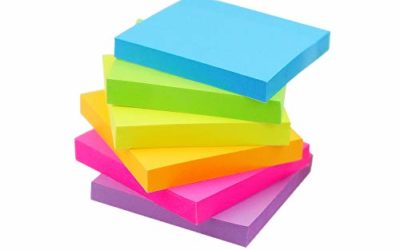Early Buy Sticky Notes 6 Bright Color 6 Pads Self-Stick Notes 3 in x 3 in, 100 Sheets/Pad