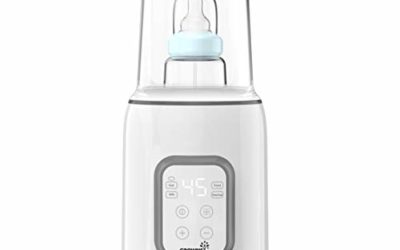Bottle Warmer, 5-in-1 Fast Baby Bottle Warmer and Sterilizer with Timer Baby Food Heater&Defrost BPA-Free Warmer with LCD Display Accurate Temperature Control for Breastmilk and Formula