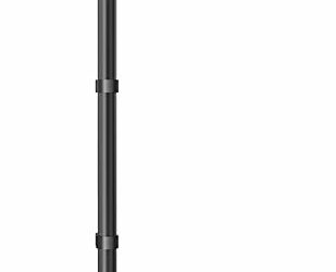 Single Monitor Stand Desk Mount – 39 Inch Extra Tall Fully Adjustable Stand with C Clamp/Grommet Mounting Base, Articulating Monitor Arm for 13-32 Inch Computer Screen, Holds up to 22lbs by HUANUO