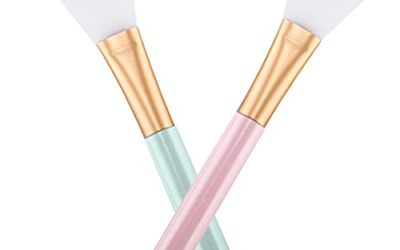 2 PCS Silicone Face Mask Brush,Mask Beauty Tool Soft Silicone Facial Mud Mask Applicator Brush Hairless Body Lotion And Body Butter Applicator Tools