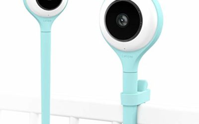 Lollipop Baby Monitor with True Crying Detection (Turquoise) – Smart WiFi Baby Camera