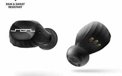 Sol Republic Amps Air 2.0 Waterproof Wireless Bluetooth Earbuds, Black