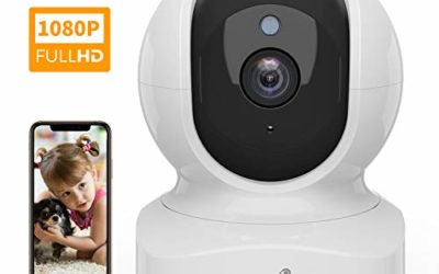 Home Security Camera, Baby Camera,1080P HD Wansview Wireless WiFi Camera for Pet/Nanny, Free Motion Alerts, 2 Way Audio, Night Vision, Compatible with Alexa Echo Show, with TF Card Slot and Cloud