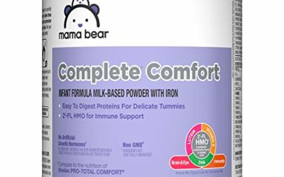 Amazon Brand – Mama Bear Complete Comfort Infant Formula Milk-Based Powder with Iron, 22.5 Ounce