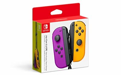 Nintendo Neon Purple/ Neon Orange Joy-Con (L-R) – Switch