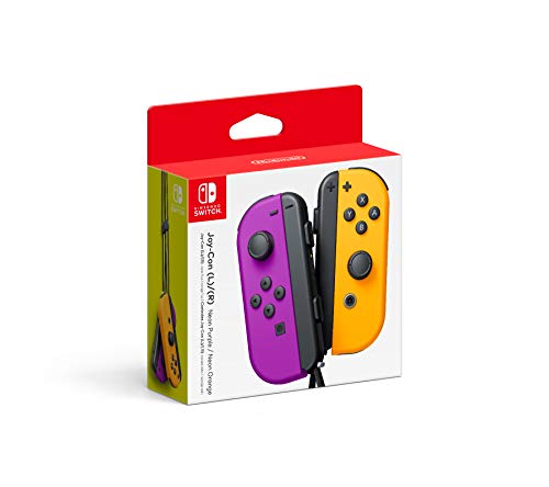 Nintendo Neon Purple/ Neon Orange Joy-Con (L-R) – Switch