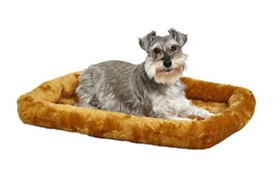 MidWest Homes for Pets Quiet Time Pet Bed, Cinnamon, 30" x 21" (277188)