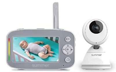 Summer Baby Pixel Cadet Video Baby Monitor with 4.3-Inch Color Display, Remote Steering Camera &ndash; Baby Video Monitor with Clearer Nighttime Views and SleepZone Boundary Alerts