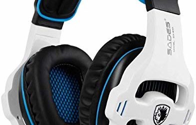 Xbox One Gaming Headset Stereo Over Ear Gaming Headset with Mic Noise Cancelling Volume Control for Xbox One/PC/Mac/PS4/Nintendo(White) ¡