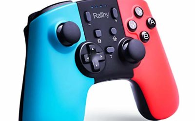 Wireless Controller for Nintendo Switch,Remote Pro Controller Gamepad Joystick for Nintendo Switch Console, Supports Gyro Axis, Turbo and Dual Vibration [Update Version]