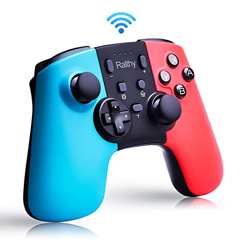 Wireless Controller for Nintendo Switch,Remote Pro Controller Gamepad Joystick for Nintendo Switch Console, Supports Gyro Axis, Turbo and Dual Vibration [Update Version]