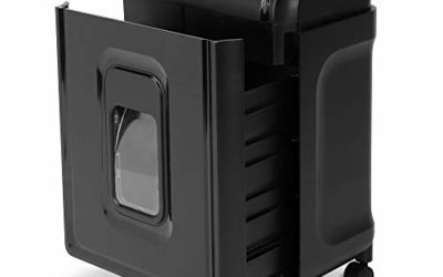 AmazonBasics 8-Sheet High-Security Micro-Cut Shredder with Pullout Basket