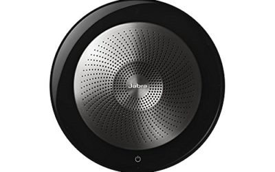 Jabra Speak 710 MS Wireless Bluetooth Speaker for Softphones and Mobile Phones – Easy Setup, Portable Speaker for Holding Meetings Anywhere with Immersive Sound, MS Optimized