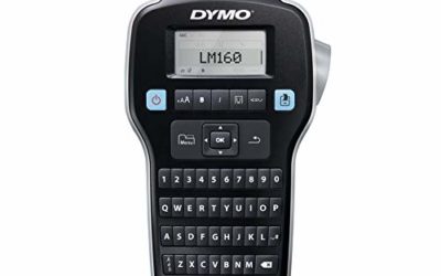 DYMO Label Maker | LabelManager 160 Portable Label Maker, Easy-to-Use, One-Touch Smart Keys, QWERTY Keyboard, Large Display, for Home & Office Organization