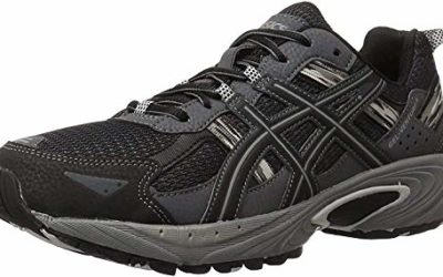 ASICS Men's Gel-Venture 5-M, Black/Onyx/Charcoal, 11.5 M US