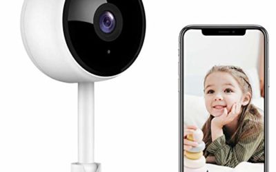 Home Security Camera, Littlelf 1080P FHD Indoor WiFi Wireless Camera with 2-Way Audio, Night Vision, Motion Detection for Pet/Elder/Baby Monitor, Cloud Storage and MicroSD Support (Not Included)