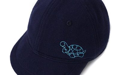 Keepersheep Baby Baseball Cap Infant Sun Hat, Infant Toddler Kids Baseball Cap (6-12 Months – 46.5CM(18.25"), New Size-Navy Turtle)