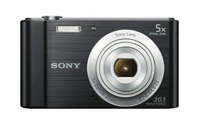 Sony DSCW800/B 20.1 MP Digital Camera (Black)