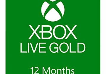 Xbox Live Gold: 12 Month Membership [Digital Code]