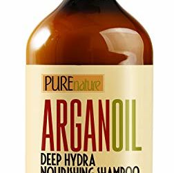 Moroccan Argan Oil Shampoo SLS Free Sulfate Free, Organic for Damaged, Dry, Curly or Frizzy Hair – Thickening for Fine/Thin Hair, Good for Color and Keratin Treated Hair