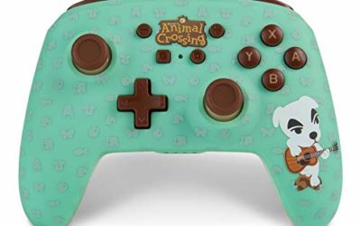 PowerA Enhanced Wireless Controller for Nintendo Switch – Animal Crossing: K.K. Slider