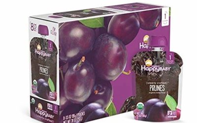 Happy Baby Organic Clearly Crafted Stage 1 Baby Food 1 Prunes 3.5 Ounce (Pack of 8)