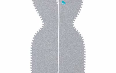 Love to Dream Swaddle UP, Gray, Small, 8-13 lbs, Dramatically Better Sleep, Allow Baby to Sleep in Their Preferred arms up Position for self-Soothing, snug fit Calms Startle Reflex