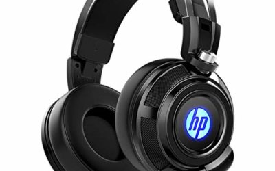 HP Wired Stereo Gaming Headset with mic, for PS4, Xbox One, Nintendo Switch, PC, Mac, Laptop, Over Ear Headphones PS4 Headset Xbox One Headset and LED Light
