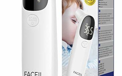 Thermometer for Adults and Babies, FACEIL Non-Contact Thermometer Forehead with Object Mode Function,Fever Alert and 32 Set Recall Reading,Best Care Accurate Thermometer for Fever