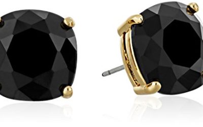 kate spade new york "Essentials" Jet Small Square Studs
