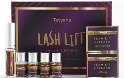 Tetyana naturals Eyelash Perm Kit, Professional Quality for Lash Lift