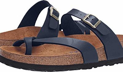 Birkenstock Betula Licensed Mia Soft Navy Birko-Flor 38 (US Women's 7-7.5) Narrow