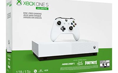 Xbox One S 1TB All-Digital Edition Console (Disc-Free Gaming) – Discontinued