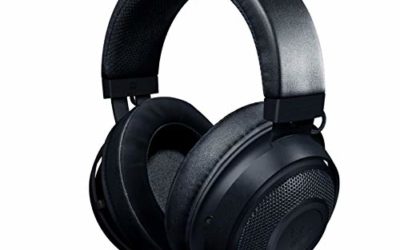 Razer Kraken Gaming Headset: Lightweight Aluminum Frame – Retractable Noise Isolating Microphone – For PC, PS4, Nintendo Switch – 3.5 mm Headphone Jack – Classic Black