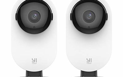 YI 2pc Smart Home Camera, 1080p WiFi IP Indoor Security Surveillance System with 24/7 Emergency Response, AI Human Detection, Night Vision,Pet Monitor on Phone/PC App – Cloud Service Available