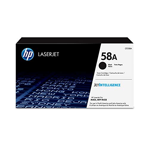 HP 58A | CF258A | Toner Cartridge | Black, One Size