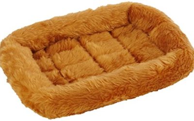 MidWest Homes for Pets  277192 Pet Crate Bed Cinnamon Fur for Pets (40218-CN)