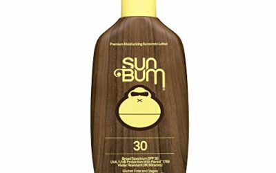 Sun Bum Original Moisturizing Sunscreen SPF 30 Lotion – Broad Spectrum UVA/UVB – Water Resistant & Non-Greasy Protection, Hypoallergenic, Paraben Free, Gluten Free – SPF 30-8 oz. Bottle – 1 Count