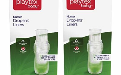 Playtex Baby Nurser Pre-Sterilized Disposable Bottle Liners, Closer to Breastfeeding, 8 oz, 200 Count