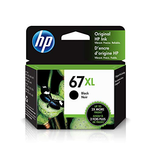 HP 67XL | Ink Cartridge | Black | 3YM57AN, Tri-Color, One Size